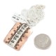 Navajo .925 Sterling Silver Handmade Certified Authentic Pure Copper Native American Necklace 17035