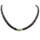 Certified Authentic Navajo .925 Sterling Silver Natural Graduated Shell and Turquoise Native American Necklace 15804-12