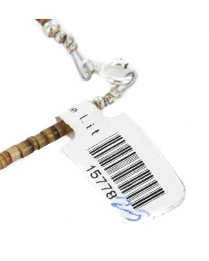 Certified Authentic Navajo .925 Sterling Silver Natural Graduated Spiny Oyster Turquoise Native American Necklace 15778-23