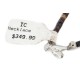 2 Strand Certified Authentic Navajo .925 Sterling Silver Natural Tigers Eye Heishi Native American Necklace 15269-16