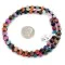 Navajo .925 Sterling Silver Natural Black Onyx Dyed Amethyst Agate and Quartz Native American Necklace 25310-4 Navajo .925 Sterling Silver Natural Black Onyx Dyed Amethyst Agate and Quartz Native American Necklace 25310-4