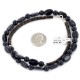 Certified Authentic Navajo .925 Sterling Silver Natural Purple Goldstone Native American Necklace 25308-2