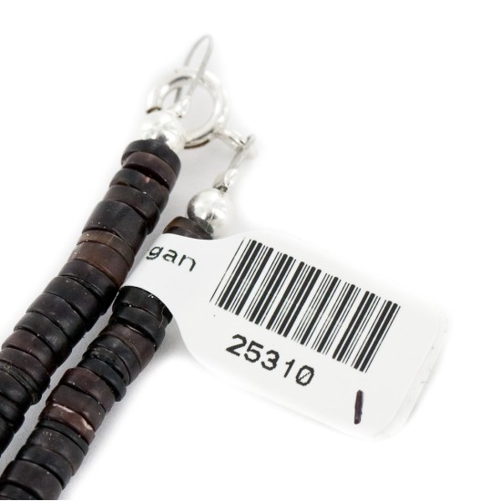 Certified Authentic Navajo .925 Sterling Silver Natural Multicolor Stones Quartz Amethyst Agate Native American Necklace 25310-1