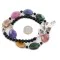 Navajo Nickel Black Onyx Dyed Quartz Native American Necklace 25305 Navajo Nickel Black Onyx Dyed Quartz Native American Necklace 25305