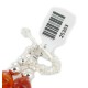 Certified Authentic Navajo Nickel Natural Carnelian Native American Necklace  25303