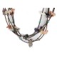 Large Certified Authentic 5 Strand Navajo .925 Sterling Silver Natural Turquoise Multicolor Stones Native American Necklace 17030 Large Certified Authentic 5 Strand Navajo .925 Sterling Silver Natural Turquoise Multicolor Stones Native American Necklace 17030