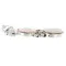 .925 Sterling Silver Certified Authentic Navajo Natural Mother of Pearl Native American Necklace 12910-1