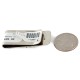 Handmade Certified Authentic Navajo Nickel and .925 Sterling Silver Natural Turquoise Native American Money Clip 11250-6