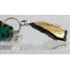 12kt Gold Filled .925 Sterling Silver Handmade Horse Certified Authentic Navajo Turquoise Native American Necklace 390851533256