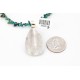 12kt Gold Filled .925 Sterling Silver Handmade Rose Certified Authentic Navajo Turquoise Native American Necklace 390821454540