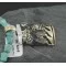 12kt Gold Filled .925 Sterling Silver Handmade Storyteller Navajo Turquoise Native American Necklace 370912923933