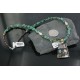 12kt Gold Filled .925 Sterling Silver Handmade Storyteller Certified Authentic Navajo Turquoise Native American Necklace 370923404784