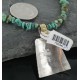 12kt Gold Filled .925 Sterling Silver Handmade Storyteller Certified Authentic Navajo Turquoise Native American Necklace 370923404784