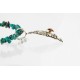 12kt Gold Filled .925 Sterling Silver Handmade Storyteller Certified Authentic Navajo Turquoise Native American Necklace 390814596729