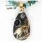12kt Gold Filled .925 Sterling Silver Handmade Wolf and Moon Certified Authentic Navajo Black Onyx Native American Necklace 390829178503