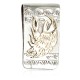 12kt Gold Filled and .925 Sterling Silver Eagle Head Mountain Handmade Certified Authentic Navajo Native American Money Clip 11261-2 12kt Gold Filled and .925 Sterling Silver Eagle Head Mountain Handmade Certified Authentic Navajo Native American Money Clip 11261-2