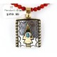 12kt Gold Filled and .925 Sterling Silver Handmade Arrow Certified Authentic Navajo Turquoise Native American Necklace 371062899736