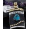 12kt Gold Filled and .925 Sterling Silver Handmade Arrow Certified Authentic Navajo Turquoise Native American Necklace 390742383448