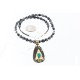 12kt Gold Filled and .925 Sterling Silver Handmade Arrow Certified Authentic Navajo Turquoise Native American Necklace 390772663727