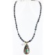 12kt Gold Filled and .925 Sterling Silver Handmade Arrow Certified Authentic Navajo Turquoise Native American Necklace 390772663727