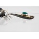 12kt Gold Filled and .925 Sterling Silver Handmade Arrow Certified Authentic Navajo Turquoise Native American Necklace 390772663727