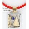 12kt Gold Filled and .925 Sterling Silver Handmade Arrowhead Certified Authentic Navajo LAPIS Native American Necklace 390812983196