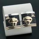 12kt Gold Filled and .925 Sterling Silver Handmade Bear Navajo Native American Earrings 370917821409