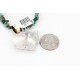 12kt Gold Filled and .925 Sterling Silver Handmade BEAR HEAD Certified Authentic Navajo Turquoise Native American Necklace 371016886805