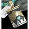12kt Gold Filled and .925 Sterling Silver Handmade Buffalo Certified Authentic Navajo Turquoise Native American Necklace 370903380705