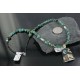 12kt Gold Filled and .925 Sterling Silver Handmade Buffalo Certified Authentic Navajo Turquoise Native American Necklace 370911307340