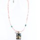 12kt Gold Filled and .925 Sterling Silver Handmade Buffalo Certified Authentic Navajo Turquoise Native American Necklace 370999768026