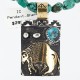 12kt Gold Filled and .925 Sterling Silver Handmade Buffalo Certified Authentic Navajo Turquoise Native American Necklace 371002292626