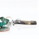 12kt Gold Filled and .925 Sterling Silver Handmade Buffalo Certified Authentic Navajo Turquoise Native American Necklace 371002292626