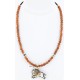 12kt Gold Filled and .925 Sterling Silver Handmade Buffalo Certified Authentic Navajo Turquoise Native American Necklace 371015090270