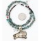 12kt Gold Filled and .925 Sterling Silver Handmade Buffalo Certified Authentic Navajo Turquoise Native American Necklace 371049397910