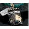 12kt Gold Filled and .925 Sterling Silver Handmade Buffalo Certified Authentic Navajo Turquoise Native American Necklace 390647917204
