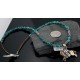 12kt Gold Filled and .925 Sterling Silver Handmade Buffalo Certified Authentic Navajo Turquoise Native American Necklace 390648410475