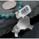 12kt Gold Filled and .925 Sterling Silver Handmade Buffalo Certified Authentic Navajo Turquoise Native American Necklace 390648410475