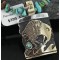 12kt Gold Filled and .925 Sterling Silver Handmade Buffalo Certified Authentic Navajo Turquoise Native American Necklace 390674946344