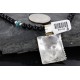 12kt Gold Filled and .925 Sterling Silver Handmade Buffalo Certified Authentic Navajo Turquoise Native American Necklace 390746119886