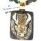 12kt Gold Filled and .925 Sterling Silver Handmade Buffalo Certified Authentic Navajo Turquoise Native American Necklace 390761068210