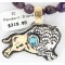 12kt Gold Filled and .925 Sterling Silver Handmade Buffalo Certified Authentic Navajo Turquoise Native American Necklace 390785545080