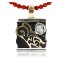 12kt Gold Filled and .925 Sterling Silver Handmade Butterfly Certified Authentic Navajo Jasper Native American Necklace 371066214134
