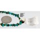 12kt Gold Filled and .925 Sterling Silver Handmade Butterfly Certified Authentic Navajo Turquoise Native American Necklace 371068675470