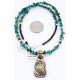 12kt Gold Filled and .925 Sterling Silver Handmade Dragonfly Certified Authentic Navajo Tigers Eye Native American Necklace 371034040820