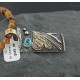 12kt Gold Filled and .925 Sterling Silver Handmade Dragonfly Certified Authentic Navajo Turquoise Native American Necklace 370917436378