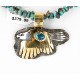 12kt Gold Filled and .925 Sterling Silver Handmade Eagle Certified Authentic Navajo Turquoise Native American Necklace 390841424883 12kt Gold Filled and .925 Sterling Silver Handmade Eagle Certified Authentic Navajo Turquoise Native American Necklace 390841424883