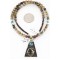 12kt Gold Filled and .925 Sterling Silver Handmade Gecko Certified Authentic Navajo Turquoise Native American Necklace 390820845175