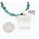 12kt Gold Filled and .925 Sterling Silver Handmade Gecko Certified Authentic Navajo Turquoise Native American Necklace 390824625467