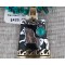 12kt Gold Filled and .925 Sterling Silver Handmade Horse Certified Authentic Navajo Turquoise Native American Necklace 370894058069